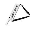 Professional 37-Key Electronic Keyboard Piano with Guitar-Style Shoulder Strap, Mini Microphone, and Audio Headphones