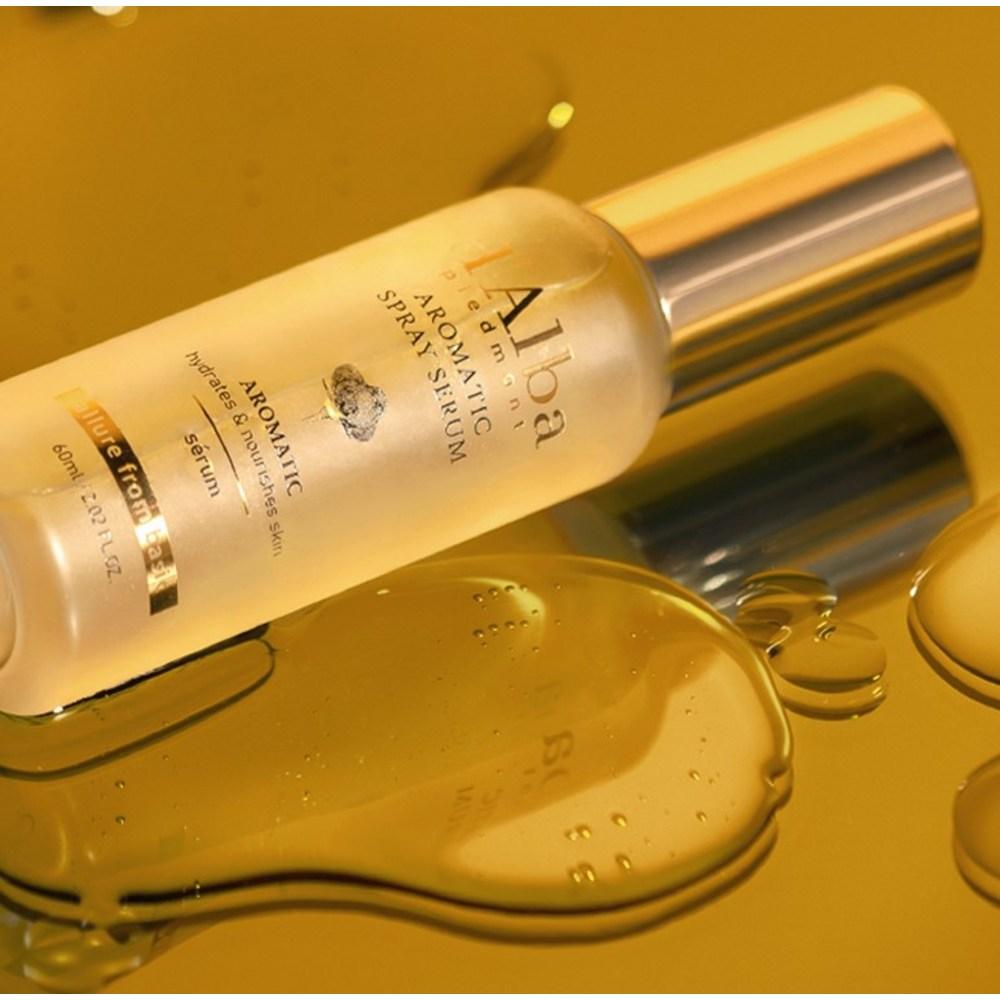 d'Alba Сыворотка-спрей с белым трюфелем, первый ароматический спрей, 60 мл + Набор масок Double Mask Pack, 60 мл, 2 набора