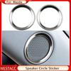 Нержавеющая сталь автомобильный динамик на передней стойке звуковое кольцо накладка декоративная наклейка для Mazda CX-5 CX5 2017-2022
