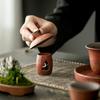 Ретро Дзен Керамическая Подставка для Крышки Zisha Подставка для Крышки Чайника Держатель Крышки Гайвани Мини-Украшение Аксессуар для Чайного Набора Кунг-Фу Декор