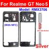 Middle Housing For Realme GT3 GT Neo 5 Neo 5Se Middle Frame Cover Back Cover Battery Door Housing Parts