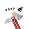 Woodworking T-Square Marking Ruler, 45° Aluminum Alloy Angle Ruler, Drill Guide Hole Ruler