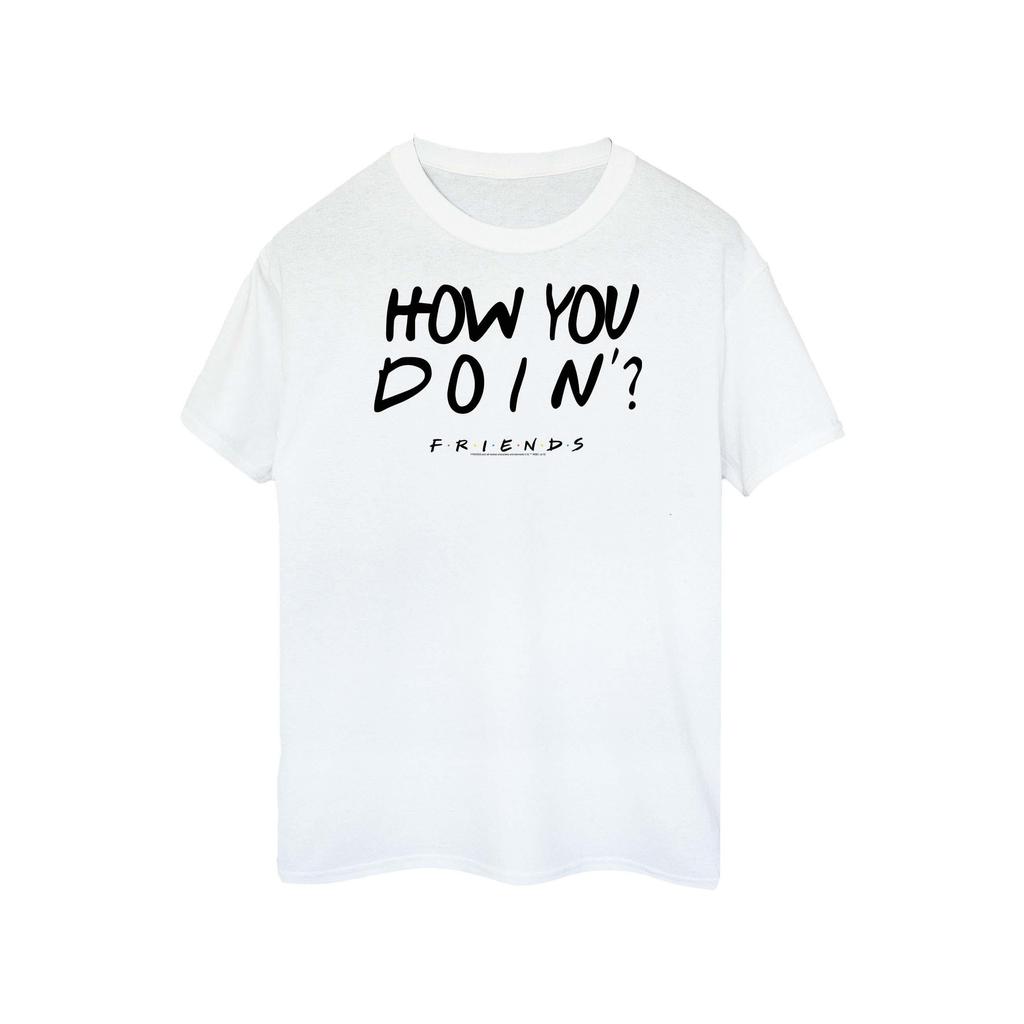 Friends Womens/Ladies How You Doin? Cotton T-Shirt