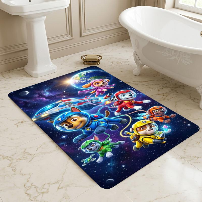 Space Pals Living Room Nonslip Area Rug Soft Carpet For Bedroom Gameoom Playroom Sofa Office Home Decor Doormat