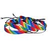 4Pcs Pride Day Rainbow Bracelet Handmade Braided Rainbow Rope for Men Women Love Is Love