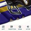 Ravens Printed Flannel Blanket, soft throw for bedroom sofa, washable, fan merchandise, great gift.