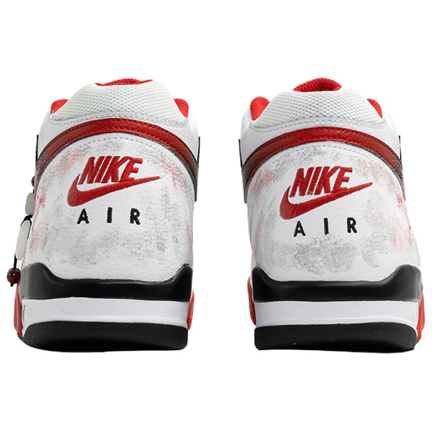 Nike Flight Legacy Винтажные Баскетбольные Кроссовки Мужские Средней Высоты Красный/Черный BQ4212-100(Team1023-S-BOX)