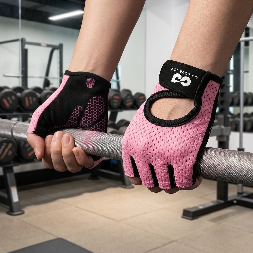 Breathable Anti-slip Half Finger Gloves Summer Cycling Fishing Fingerless Bicycle Bike Gym Fitness Sports Gear For Women Men
