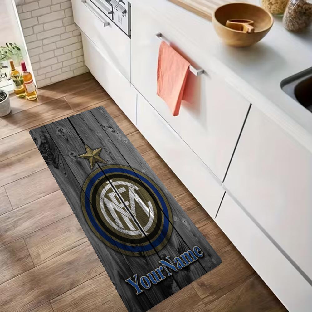 Inter Milan Customize Your Name Kitchen Rug Runner Rug Laundry Mat Hallway Entryway The Best Gift Choice