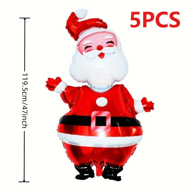 Счастливого Рождества Фольгированный шар Navidad 2025 Украшение для дома Санта Клаус Снеговик Декор Рождественская вечеринка Рождество Новый год Принадлежности Подарок