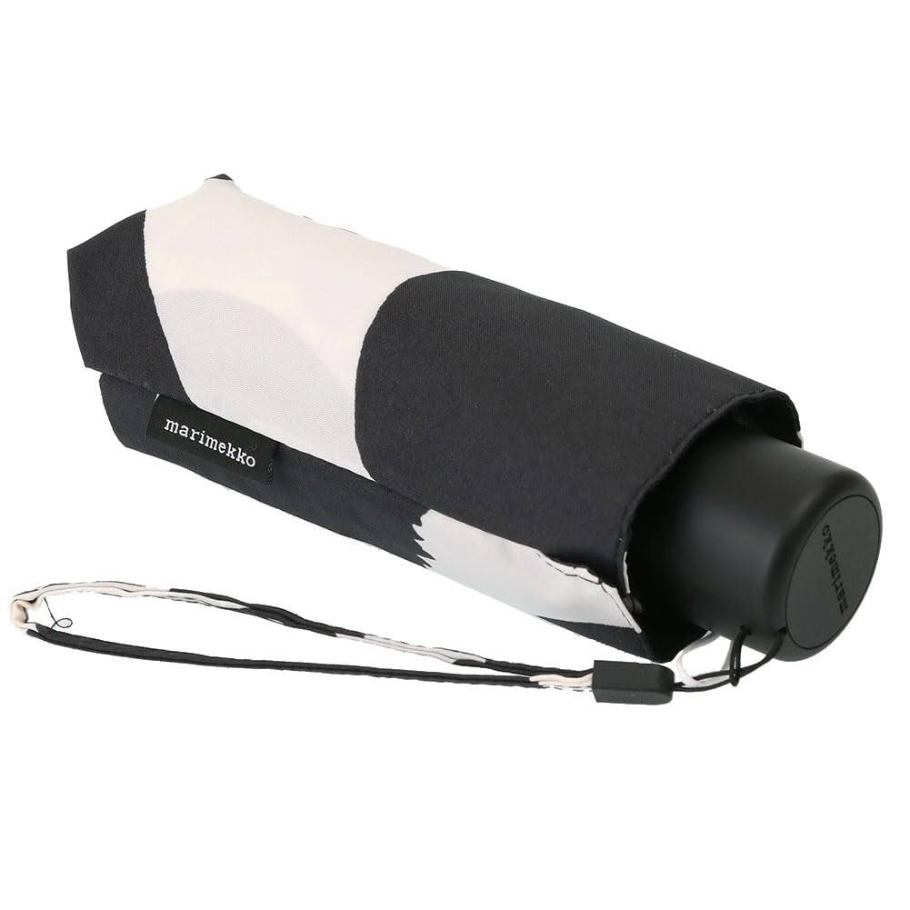 Женский мини-зонт Marimekko, Unikko, 16,5x5x5см, Черный, 48858 190 (93720 190) [Параллельный импорт]