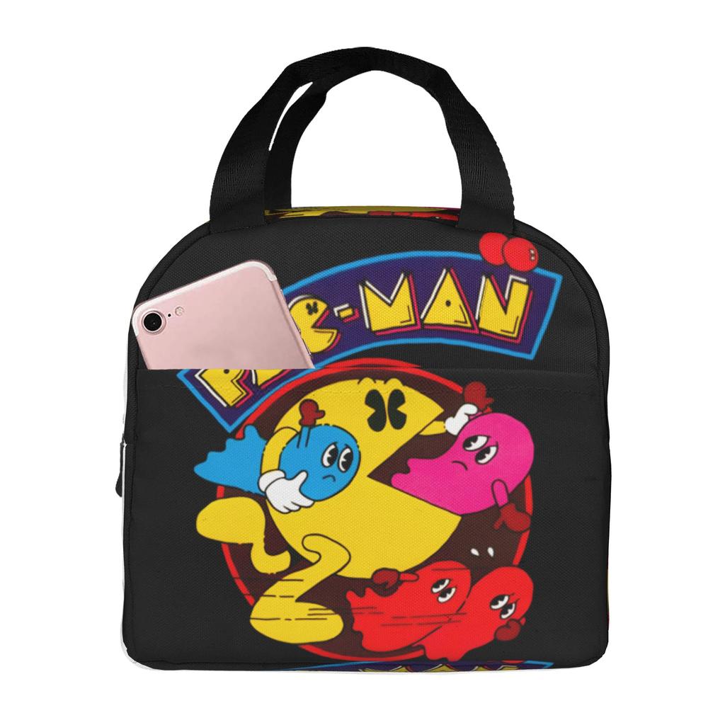 Custom P-Paced Thermal Insulated Lunch Bags Electronics Game Resuable Lunch Tote for Outdoor Camping Travel Storage Food Box