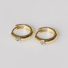 Loveenb [14K Gold] Iconic & Ring Earrings