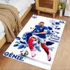 Mbappé Personalized Text Area Rug Perfect for Foyer Kitchen Balcony Dormitory Antislip Carpet Decorate Offices Birthday/Christmas Gift