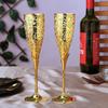 Латунные бокалы для вина, Металлический кубок, Бокалы для шампанского, Дивали, Подарок на годовщину свадьбы для пары, Корпоративным клиентам - Набор из 2 штук, 200 мл