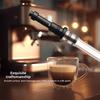 Homebrew Coffee Accessory Milk Tube Connector ABS Construction Compact Design Wear Resistant Home Coffee Setup