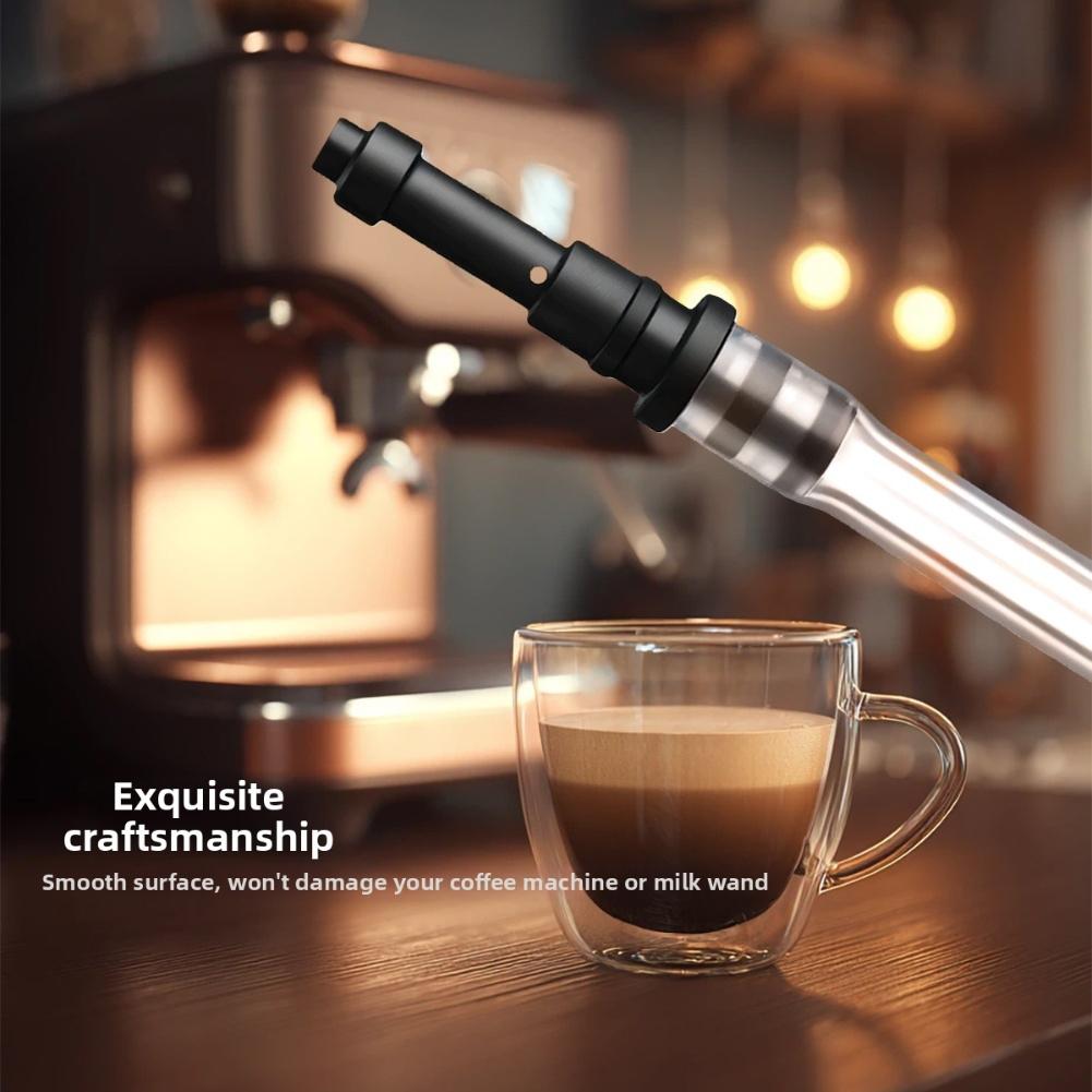 Homebrew Coffee Accessory Milk Tube Connector ABS Construction Compact Design Wear Resistant Home Coffee Setup