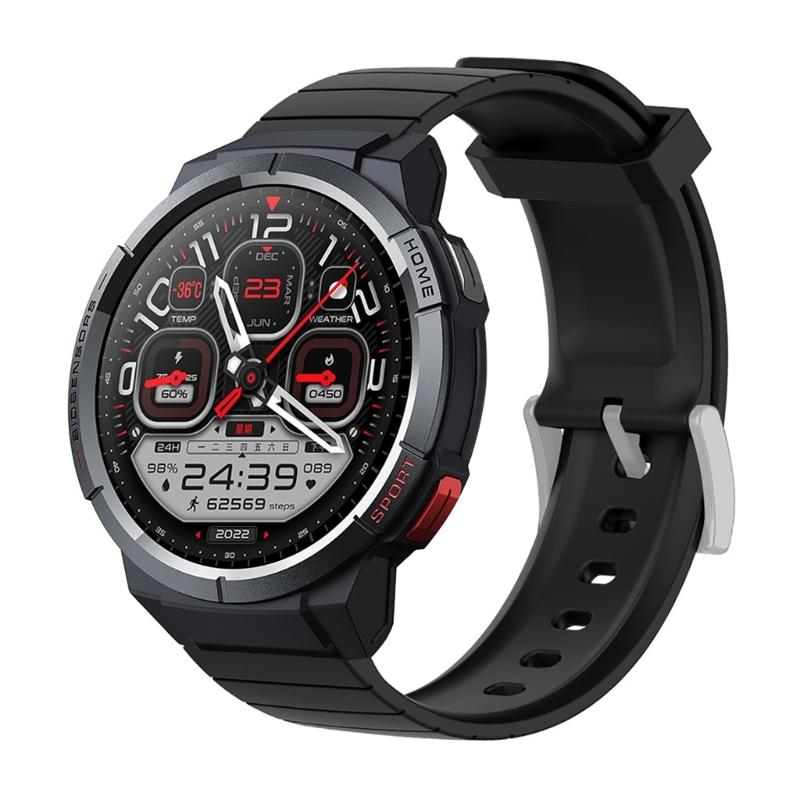 Мягкий силиконовый ремешок, подходящий для Mibro GS Sport Watch, петля-браслет для запястья, сменный, водонепроницаемый, устойчивый к поту, устойчивый к царапинам