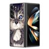 Чехол для Samsung Galaxy Z Fold 6 Чехол Ударопрочный Жесткий Пластик ПК Чехлы для Samsung Z Fold6 Fold 6 5G Fundas Милый Расписной Бампер