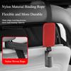 Suede Car Seat Back Hook Sports Interior Decoration Rear Seat Storage Hook for Vehicle Portable Car Interior Storage