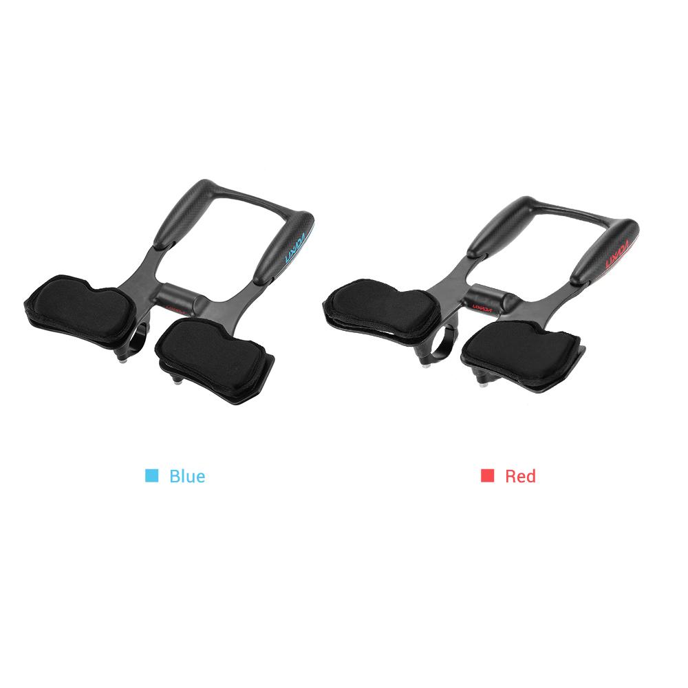 Lixada Аэробар из углеволокна для велосипеда Велосипед Дорожный Триатлон Подлокотники Руль Велосипед Гоночный Аэробар