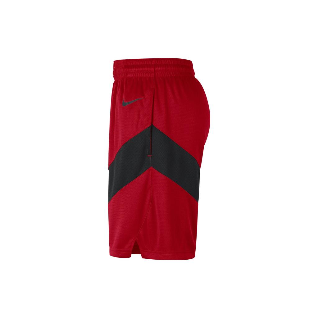 Nike Шорты мужские прямые с цветным логотипом и принтом средней посадки, университетские красные CN8089-657