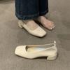 Fashion Elegant Women's High Heels Square Toe Heels for Womens Breathable Light Casual Shoes Trend Luxury Woman High Heels Women Loafers