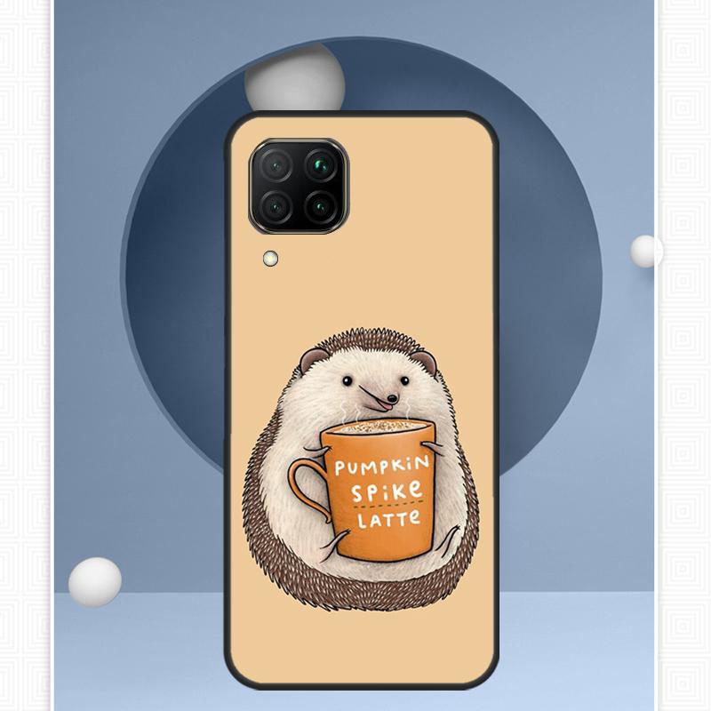 Кавайный ёжик Для Huawei Nova 12i 12s 11i 8i Y91 Y60 Y70 Y72 Y90 Y61 9 10 SE P20 P40 Lite P30 P60 Pro Чехол