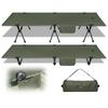 Cot Camping 2way Lightweight 1000D Comfortable and 150KG High Load Capacity Foldable Small Item Storage Switchable Outdoor Bed