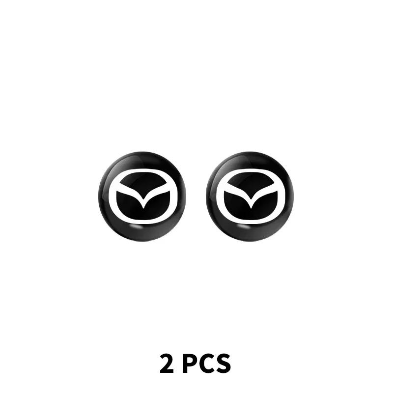 10 шт. Наклейки на замочную скважину замка двери автомобиля, защита от блокировки, для Mazda 6 3 CX5 5 2 323 CX7 Demio Atenza Axela MX30 CX30 CX3, Аксессуары