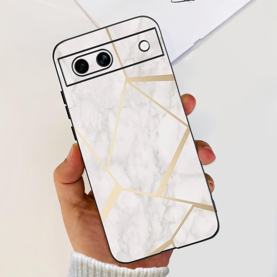 Чехол для Google Pixel 8A Чехол Pixel8 Pro Милый Кот Цветок Расписной Силиконовый Чехол для Телефона Для Google Pixel 8 Pro Pixel8A Мягкие Fundas