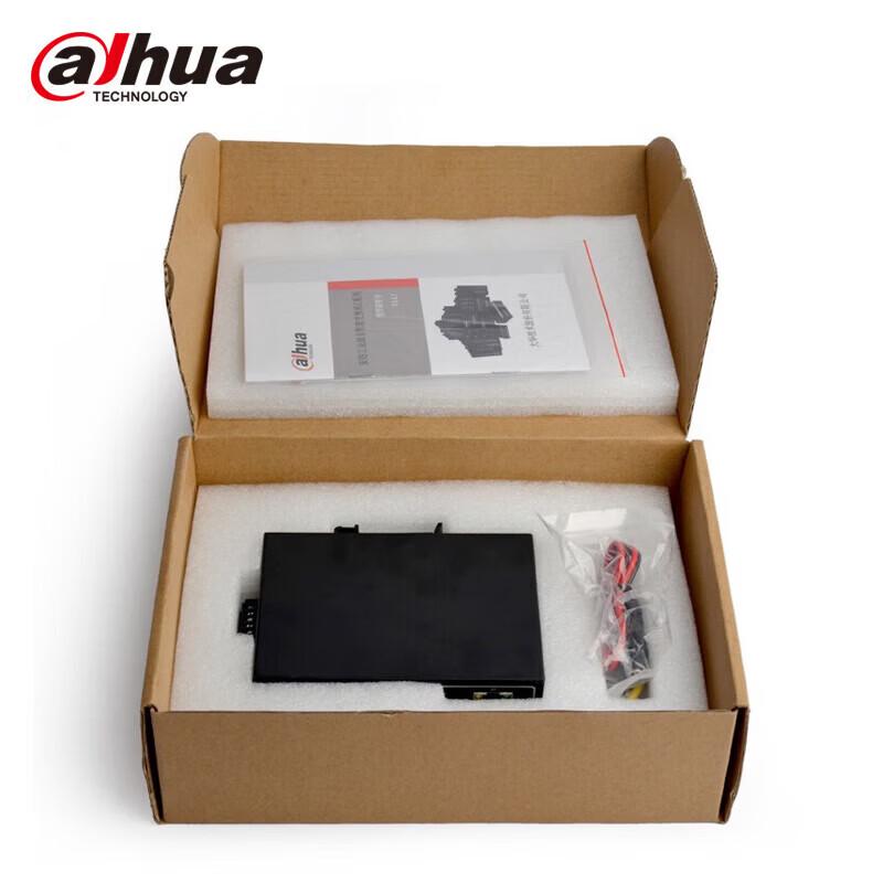 Dahua Industrial 5-Port 100M Din-Rail Ethernet Switch CN plug (adapter included)