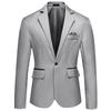 Men's Single-breasted Small Suit Korean Version of Youth Slim-fitting Non-ironing Casual Suit Jacket