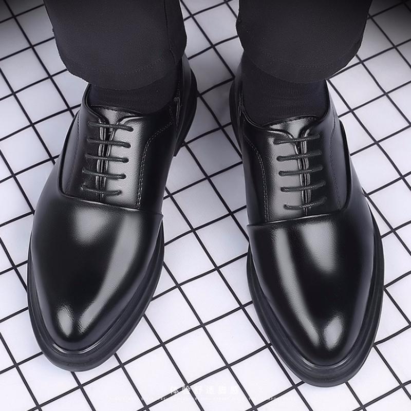 Деловые формальные черные кожаные туфли. Мужские модные повседневные модельные туфли. Классические итальянские формальные оксфорды для мужчин.