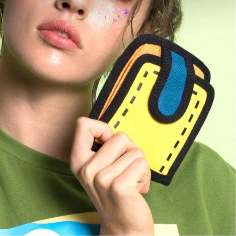Creative Ultra-Thin Canvas Wallet Multi-Card Slot Cartoon Coin Purse Women's Wallet Women