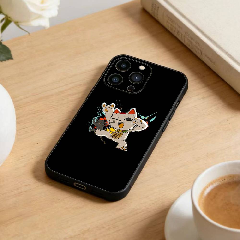 Смешной Чехол для Телефона T-Turbo Grann Для iPhone 16,15,14,13,12,17,Pro Max,Plus Силиконовый Черный Чехол