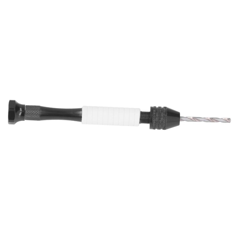 48PCS High Speed Steel Pin Vise Hand Drill HSS Micro Twist Bits Mini Hand Drill Plastic Models