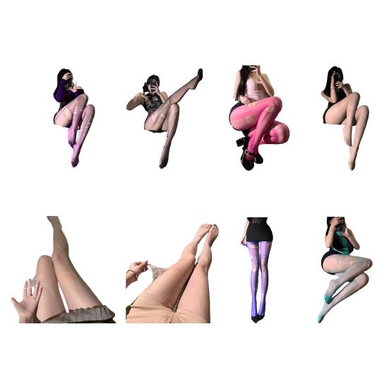 Женские сексуальные колготки незаметные шелковистые брюки со скользящей ластовицей ультратонкие чулки до бедра леггинсы бесшовные прозрачные чулки