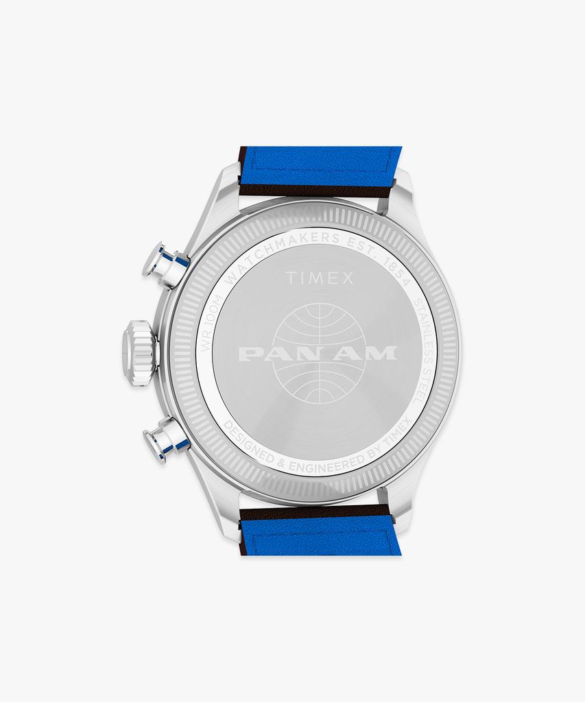 Taimaegseu X Pan Am Waterbury Ace Chronograph Men'S Wristwatch 41Mm