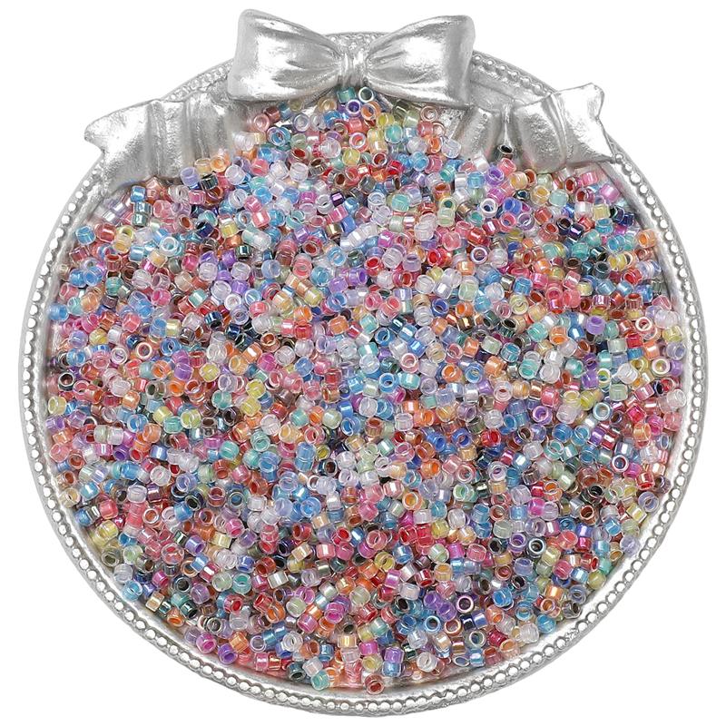 Антикварные иллюзорные стеклянные бисеринки - 700 штук для DIY изготовления ювелирных изделий