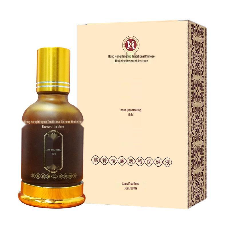 Hong Kong Joint & Muscle Pain Relief Liquid for Neck, Shoulder, Waist & Leg - Activates Blood Circulation, Long-lasting Gua Sha & Moxibustion Solution