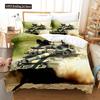 3D Пододеяльник с принтом танка Военная тематика войны Оружие Для детей Подростков Женщин Мужчин Подарки Для украшения спальни Квин Кинг