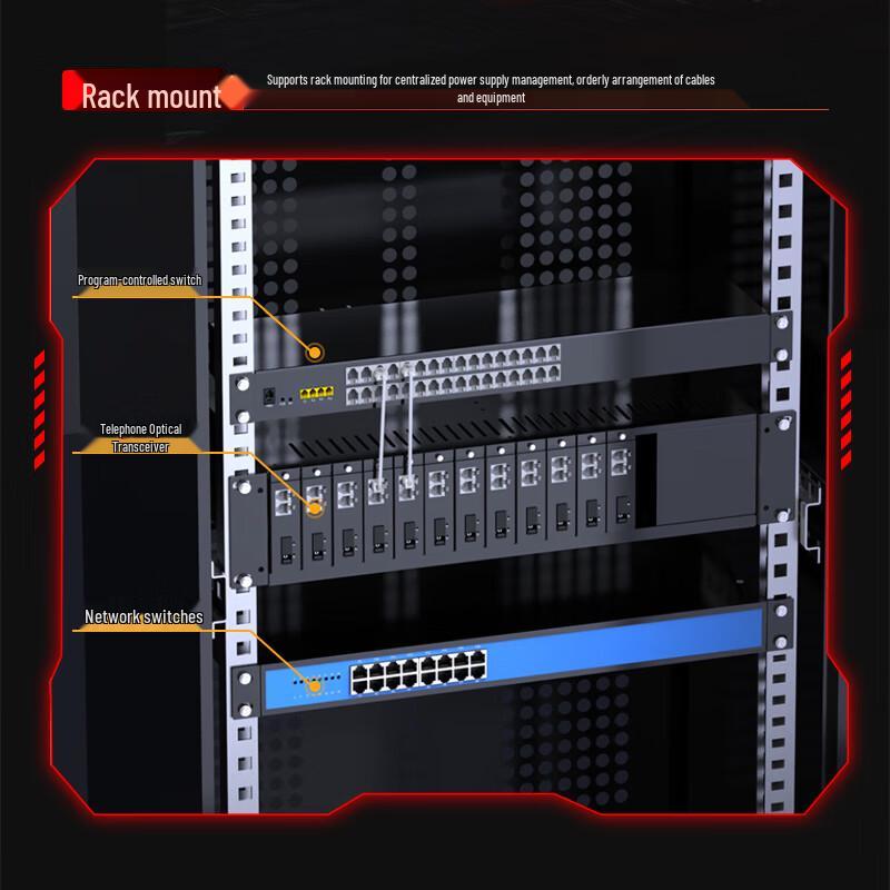 Fenghuo Weishi PCM Voice Telephone Optical Transceiver
