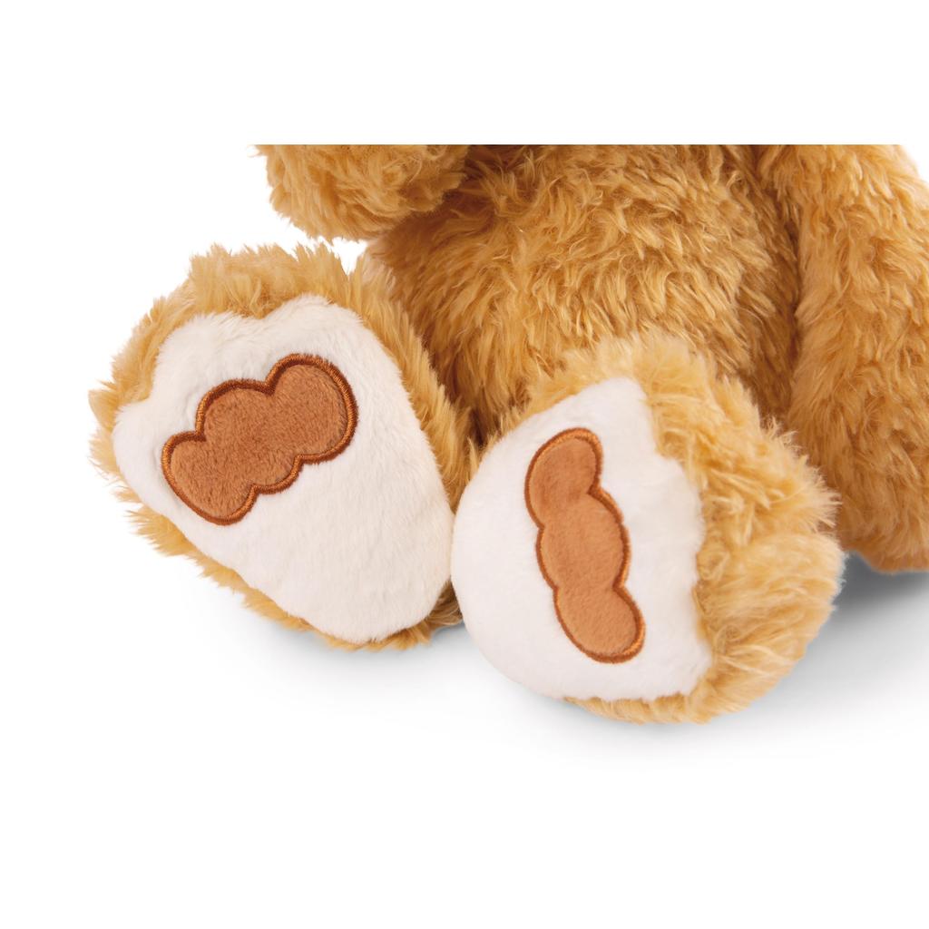 NICI Niki Plush Classic Bear 2023 Bear Milo 25cm Honey Color Brown Beige