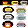 12V/24V 12 LED Car Truck Side Marker Lights Car External Lights Signal Indicator Lamp Warning Tail Light 3 Modes Trailer Lorry