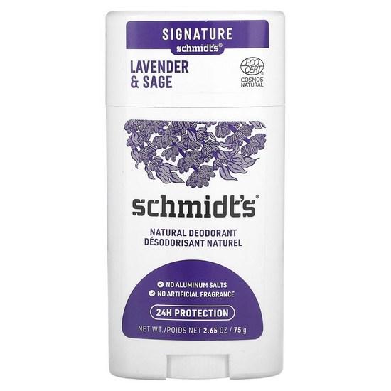 Натуральный дезодорант Schmidt's с ароматом лаванды и шалфея, 2 шт.