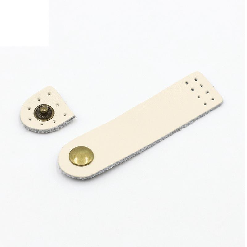 Buckle Latch Leather Tip Buckle Leather Buckle Accessories Bag Lock Latch Suitcases Latch DIY Accessorie