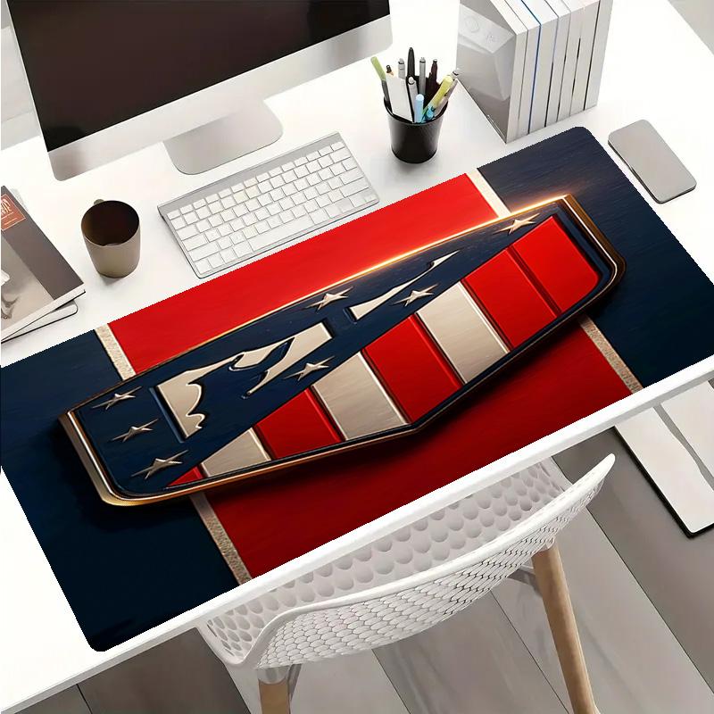 Atlético Madrid logo Mouse Pad - Non-Slip Rubber Base, Smooth Surface for Work,Gaming,Office,And Home Use, Desk Mouse Pad