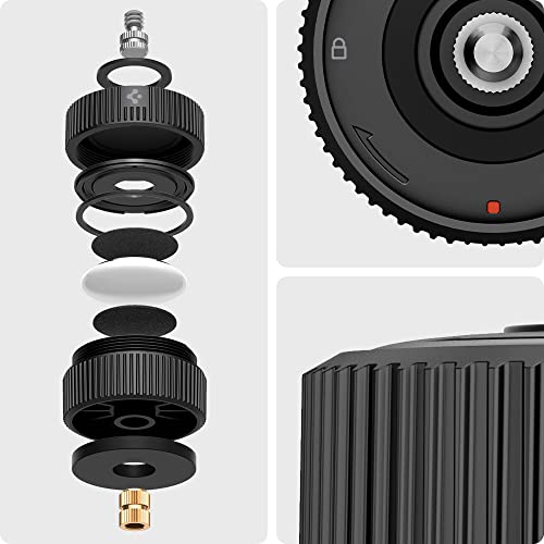 Spigen Camera Adapter Mount for AirTag, Nikon DSLR, Canon DSLR, GoPro, GoPro Hero 8, GoPro Hero 9, GoPro Hero 10, GoPro Hero 11, DJI Pocket, DJI Pocke