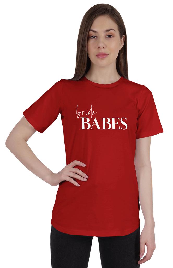 Inkdotpot Футболка Bride Babes Футболки для девичника невесты Свадебные